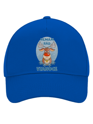 Nemám rád Vianoce šiltovka baseballka Bright Royal