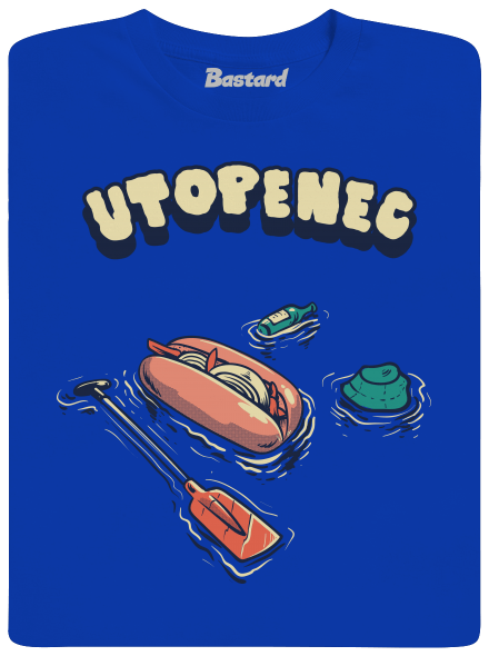 Utopenec pánske dlhý rukáv Royal Blue