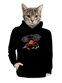 dámska mikina klokanka