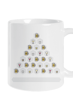 Obrázkový alko kvíz a fix klasický hrnček White