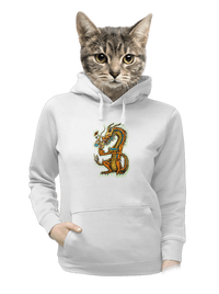 dámska mikina klokanka