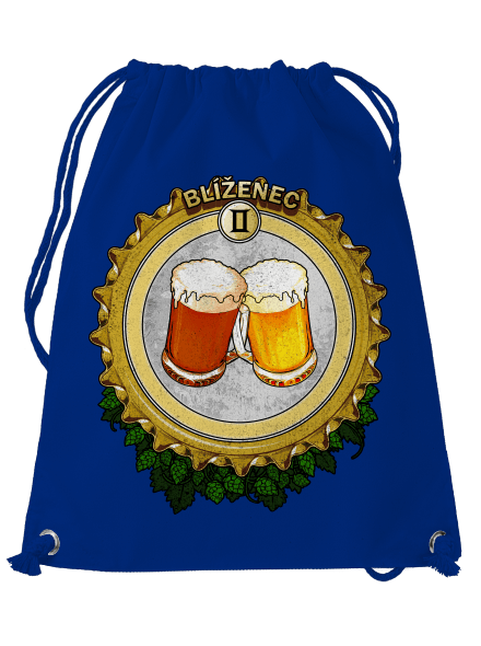 Pivný horoskop: Blíženec vak Royal Blue Mal