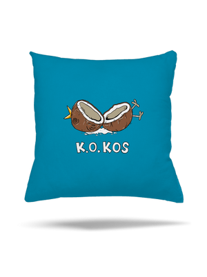 Kokos vankúš Blue Turquoise