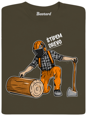 Drevorubač pánske dlhý rukáv Urban Khaki