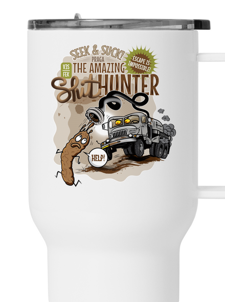 Shithunter termohrnček White