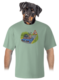 unisex tričko oversized