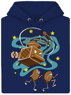 Namelu vás unisex mikina premium Navy