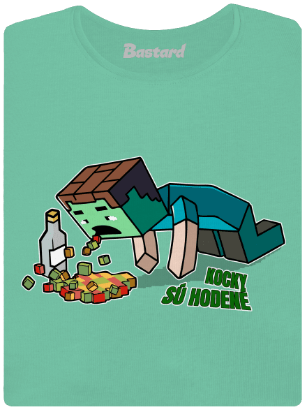 Kocky sú hodené dámske tričko prémium Mint Mal