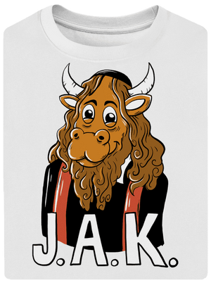 Jak unisex tričko oversized White