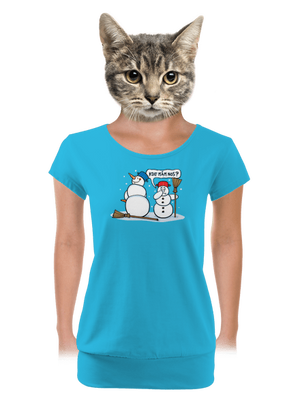 dámske tričko s lemom