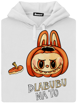 Dlabubu na to dámska mikina klokanka White