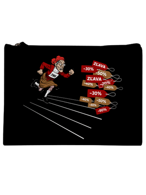 Zľavy! taštička Black