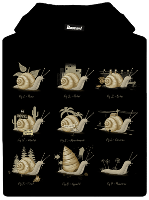 Sladký domov dámska mikina klokanka Black