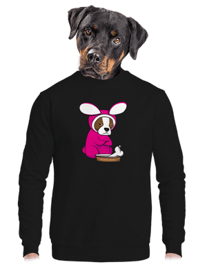 unisex mikina bez kapucne