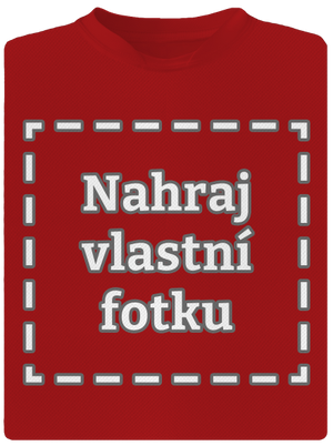 Vlastná potlač pánske športové tričko Red Mal