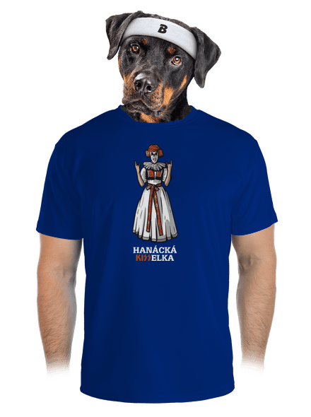 Hanácká Kisselka pánske športové tričko Royal Blue Mal