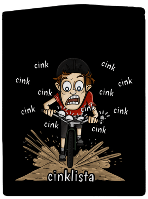 Cinklista dámska mikina na zips Black