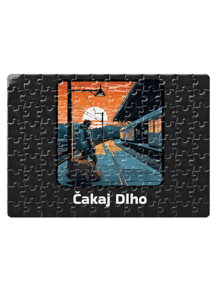 Čakaj dlho puzzle White