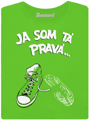 Hľadám tú pravú dámske tričko Apple Green