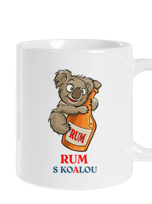 Rum s koalou klasický hrnček White