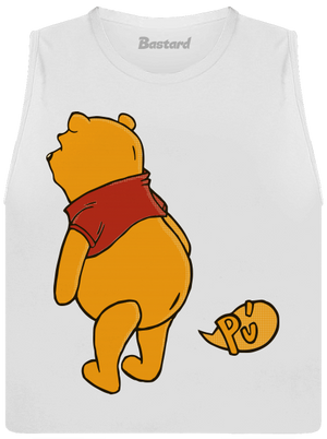 Ups dámske tielko voľné White