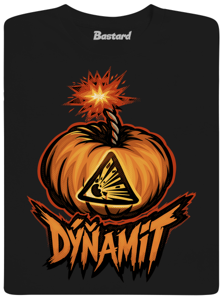 Dýňamit detské tričko Black