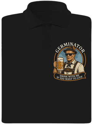 Germinator pánska polokošeľa Black