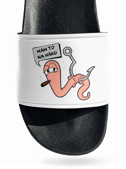 Na háku šľapky White