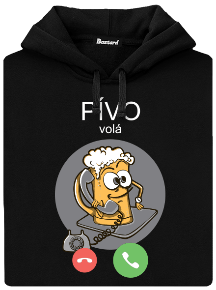 Pívo volá pánska mikina