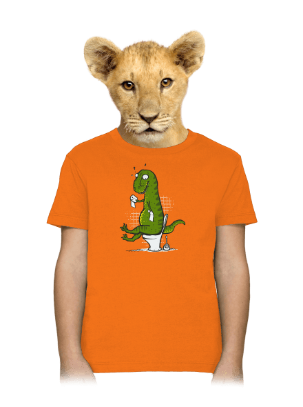 Rexíkův problém detské tričko Orange