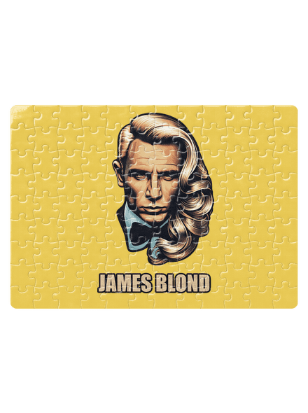 James Blond puzzle White