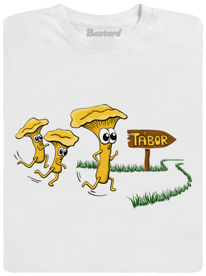 Beží líšky k táboru detské tričko White