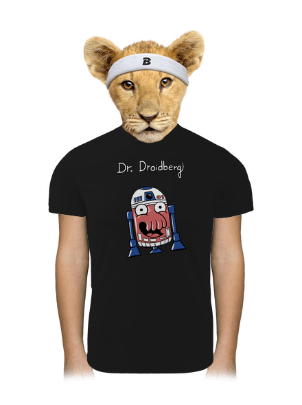 Dr. Droidberg detské športové tričko Black