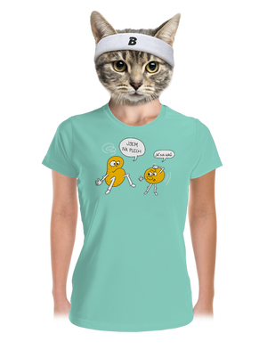 dámske športové tričko