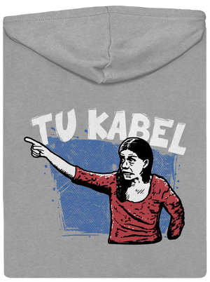 Tukabel pánska mikina na zips Light Melange