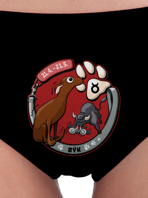 Psí horoskop: Býk dámske nohavičky Black