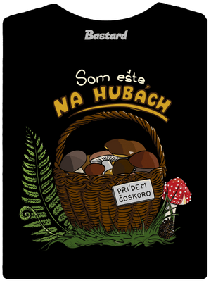 Na hubách dámske tričko prémium Black