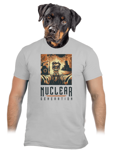 Nuclear generation pánske tričko Pacific Grey