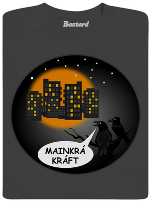 MainKráKráft pánske tričko Dark Grey