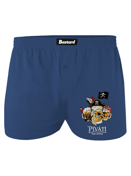 Piváti z Karibiku pánske trenky Blue