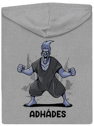 Adhádes pánska mikina na zips Light Melange