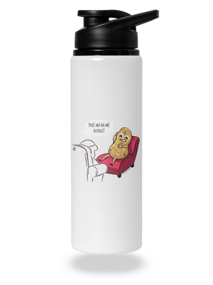 Alergény u psychológa flaša na vodu White