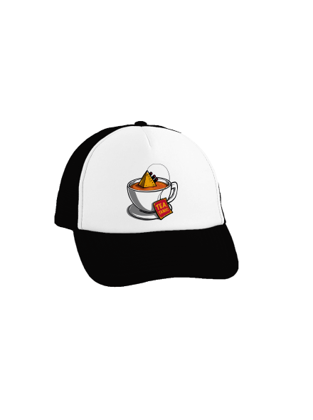 Teatanic šiltovka truckerka Black cap