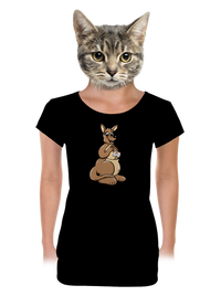dámske tričko s lemom