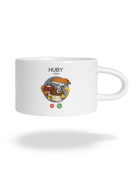 Huby volajú hrnček makronka White