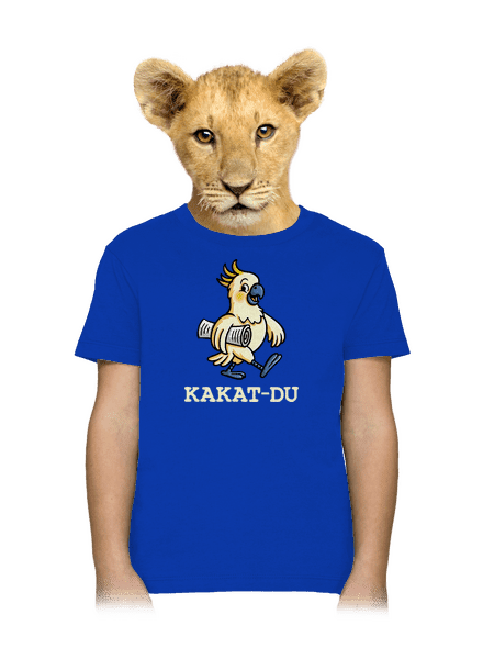 Kakat-du detské tričko Royal Blue
