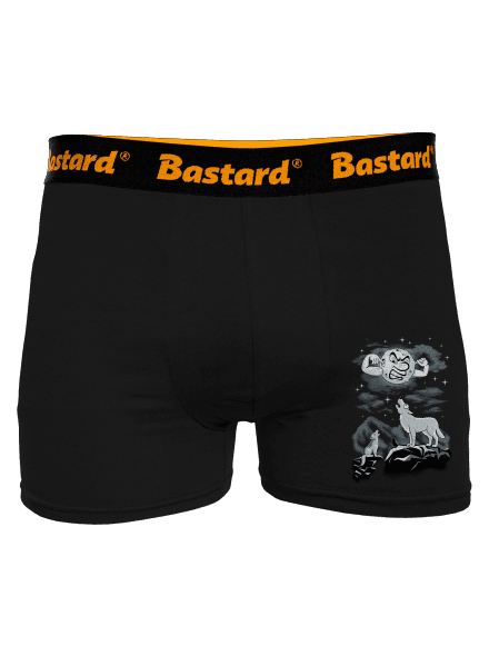 Vlčia ária boxerky Black