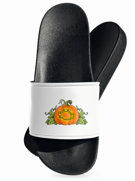 Strašidelný Halloween šľapky White