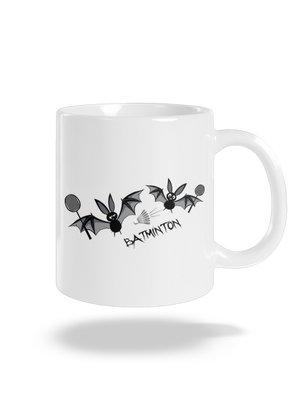 Batminton klasický hrnček White