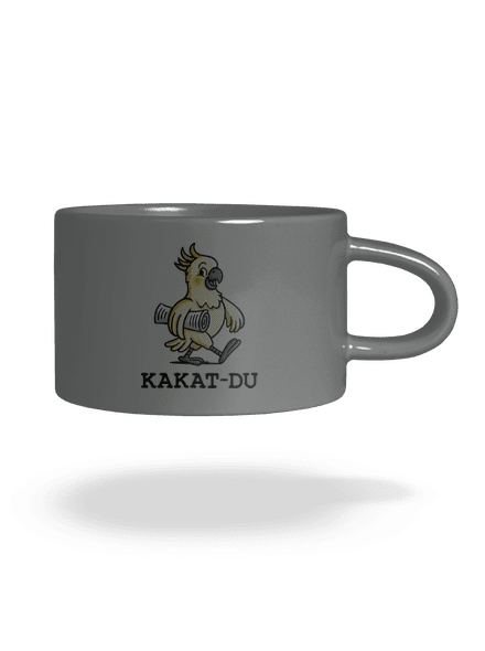 Kakat-du hrnček makronka Grey Macaron